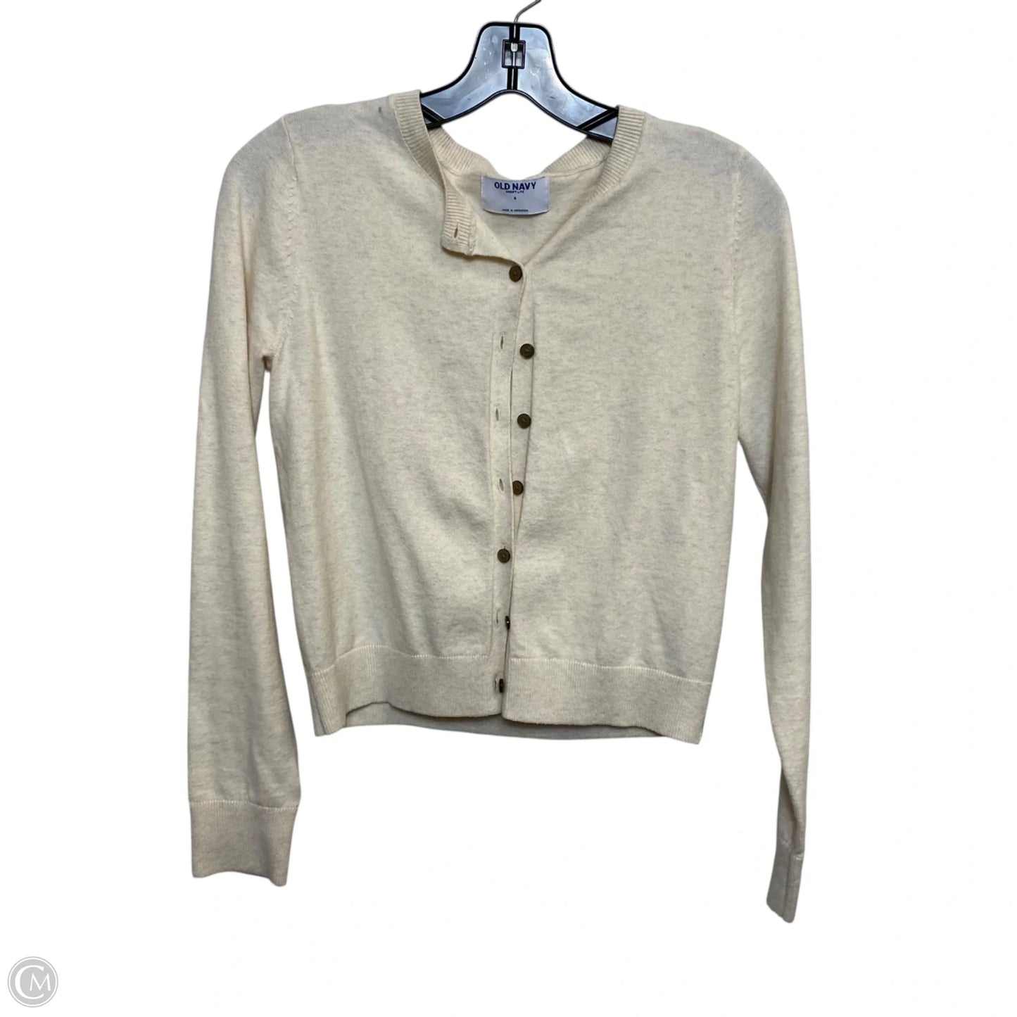Cardigan By Old Navy In Cream, Size: S