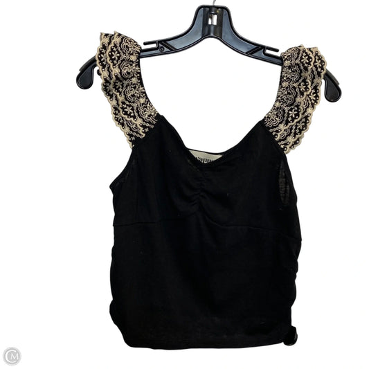 Top Sleeveless By Savanna Jane In Black, Size: S