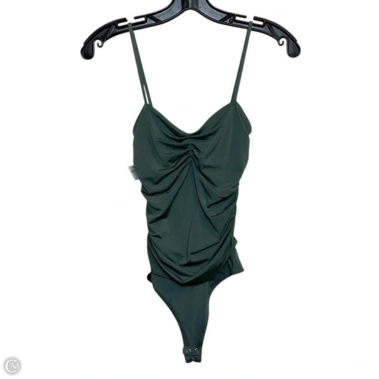 Bodysuit By Express In Green, Size: Xs