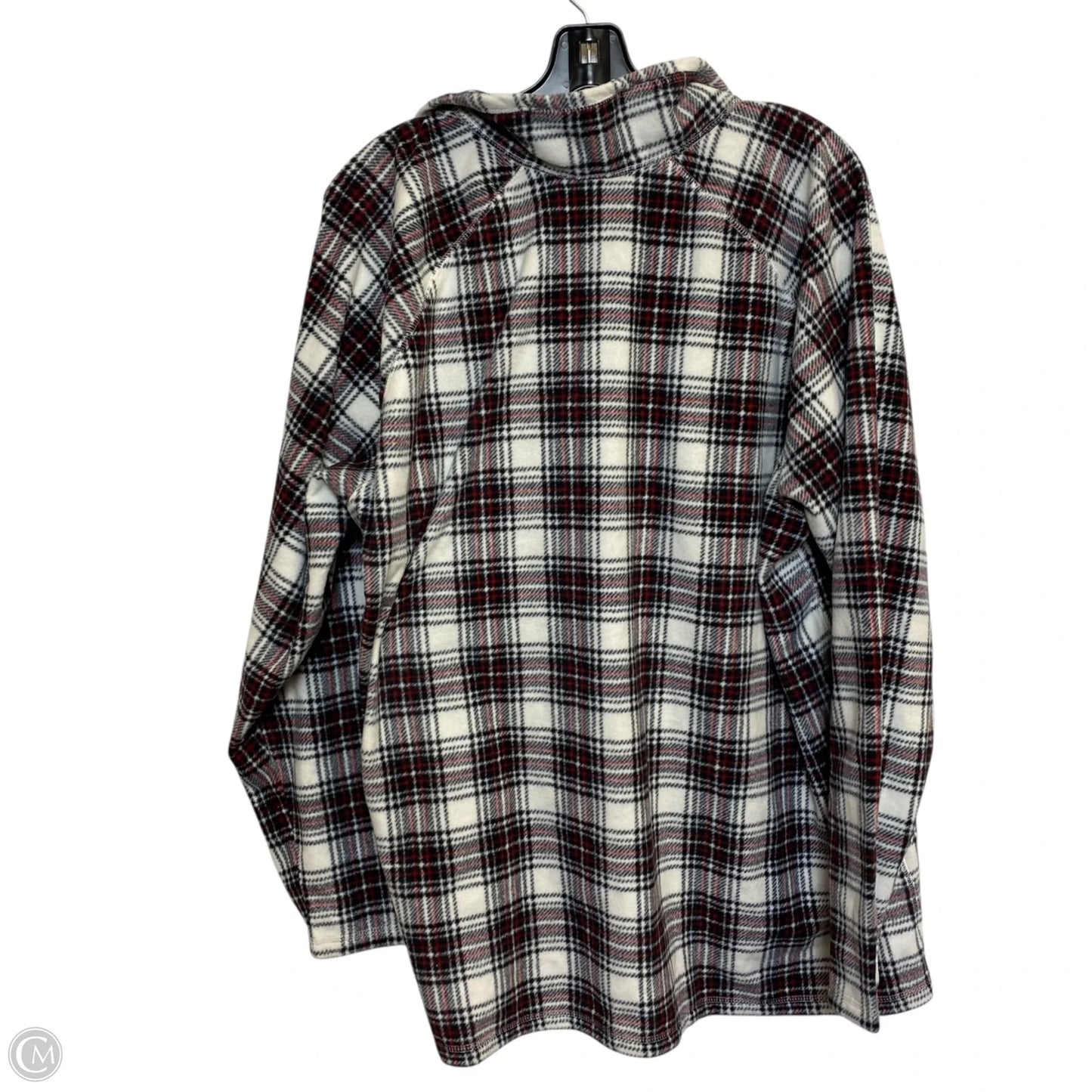 Athletic Fleece By Eddie Bauer In Black & Red, Size: 3x