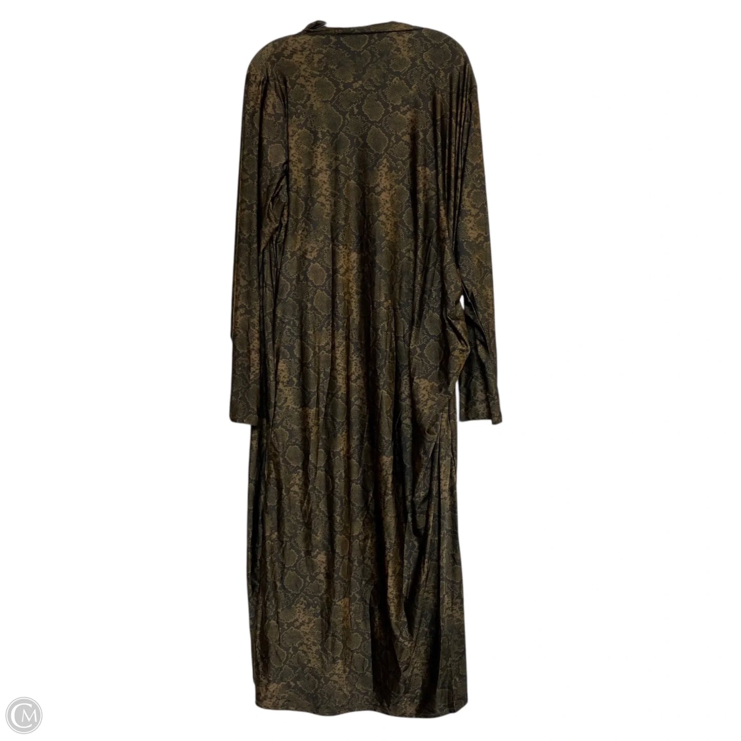 Dress Designer By Good American In Brown, Size: 5x