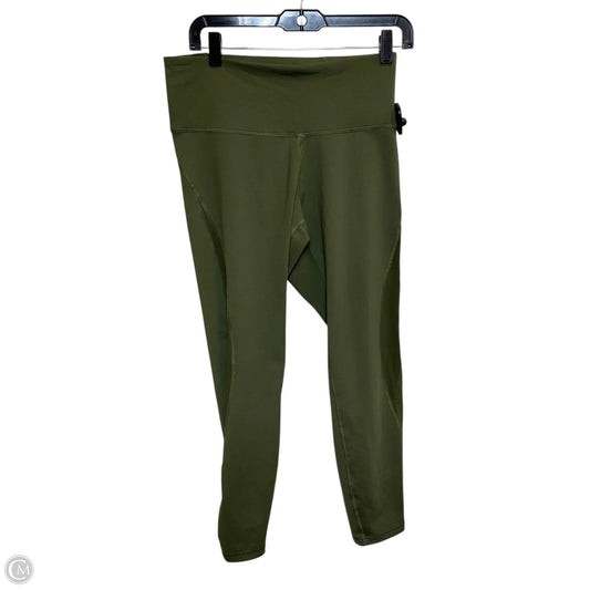 Athletic Leggings By Old Navy In Green, Size: L