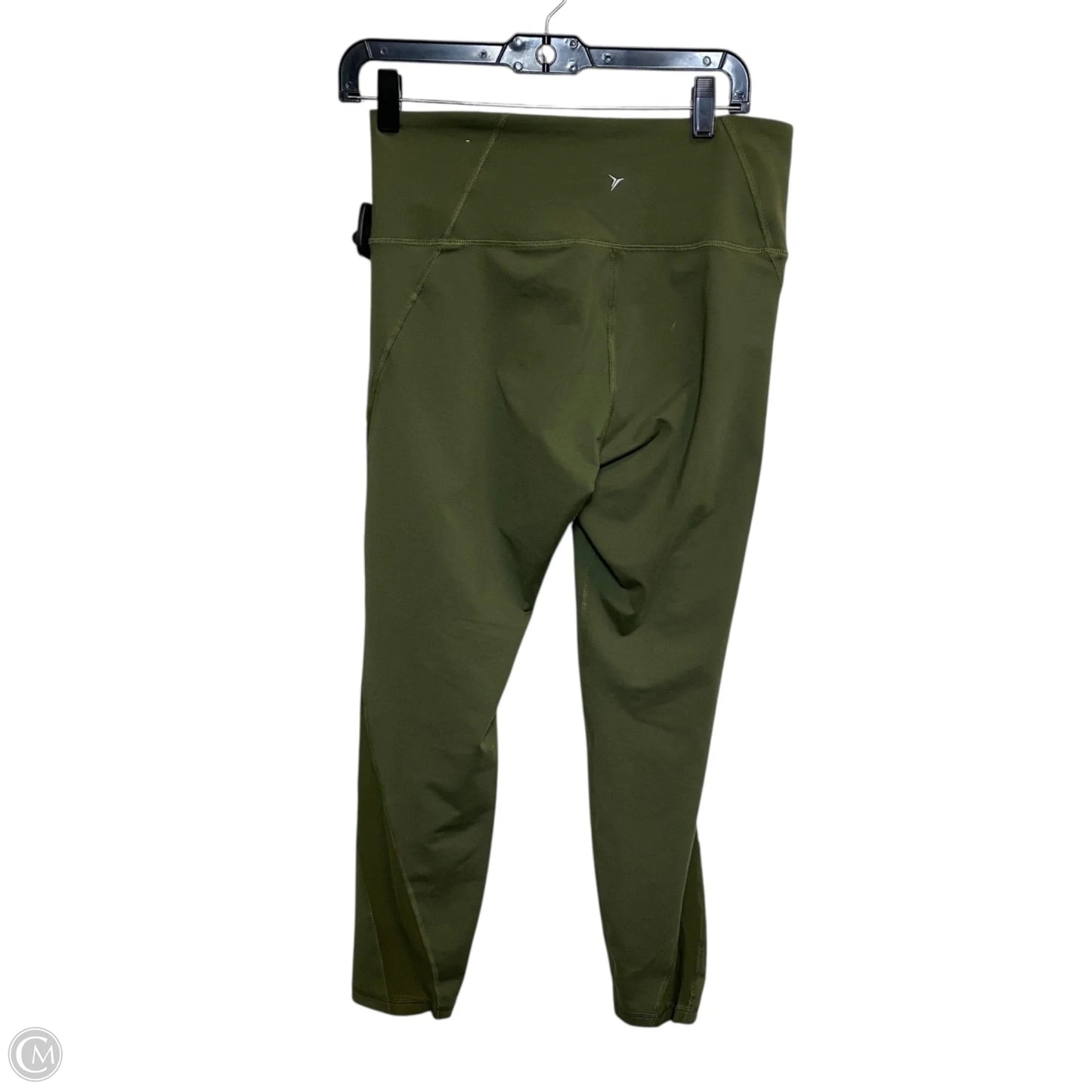 Athletic Leggings By Old Navy In Green, Size: L