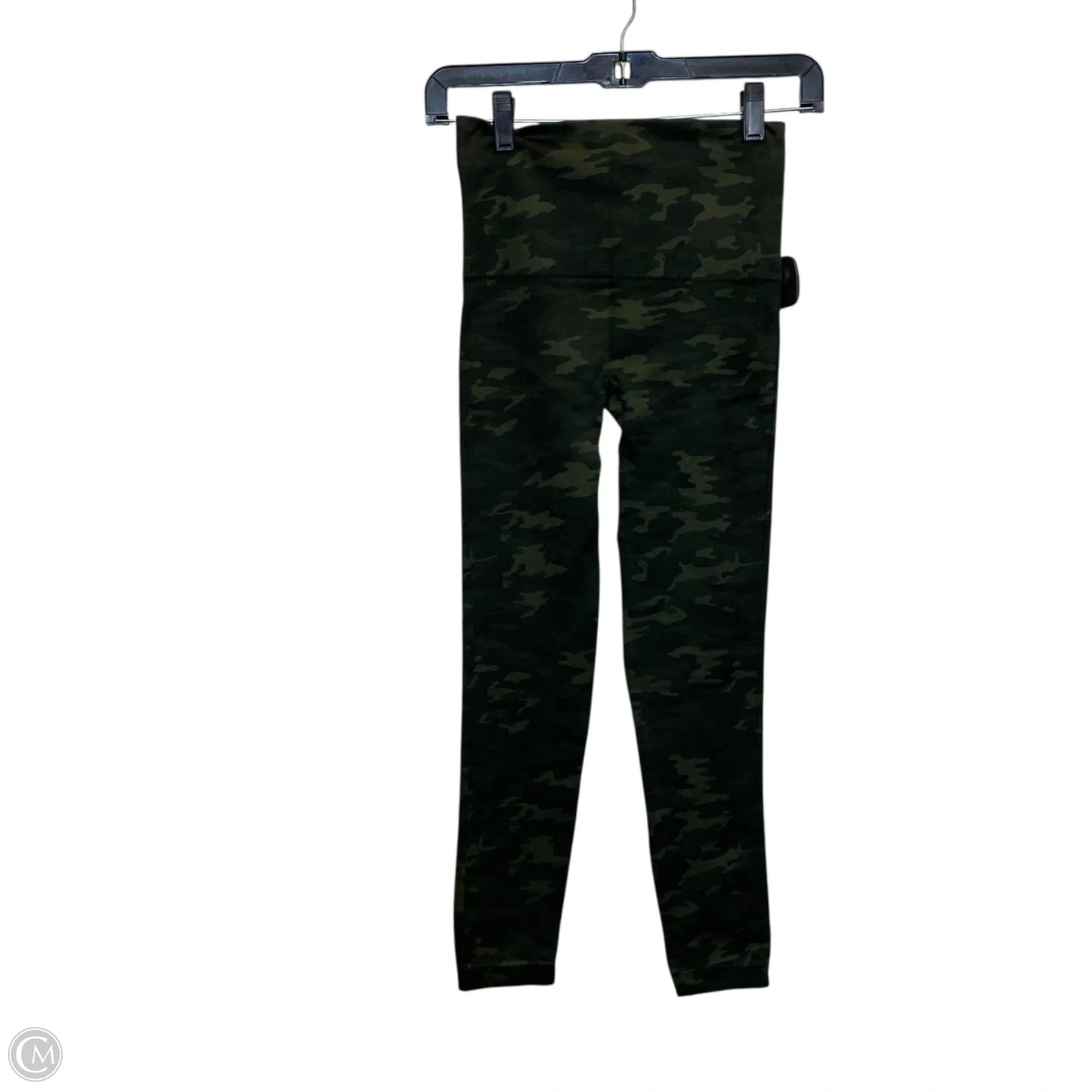 Athletic Leggings By Spanx In Green, Size: M