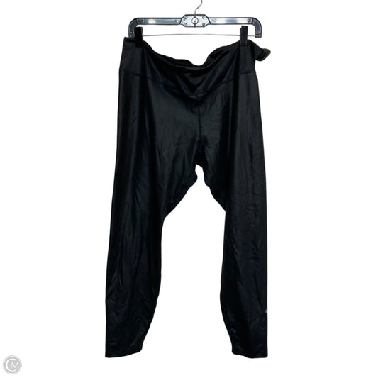 Athletic Leggings By Nike Apparel In Black, Size: Xxl
