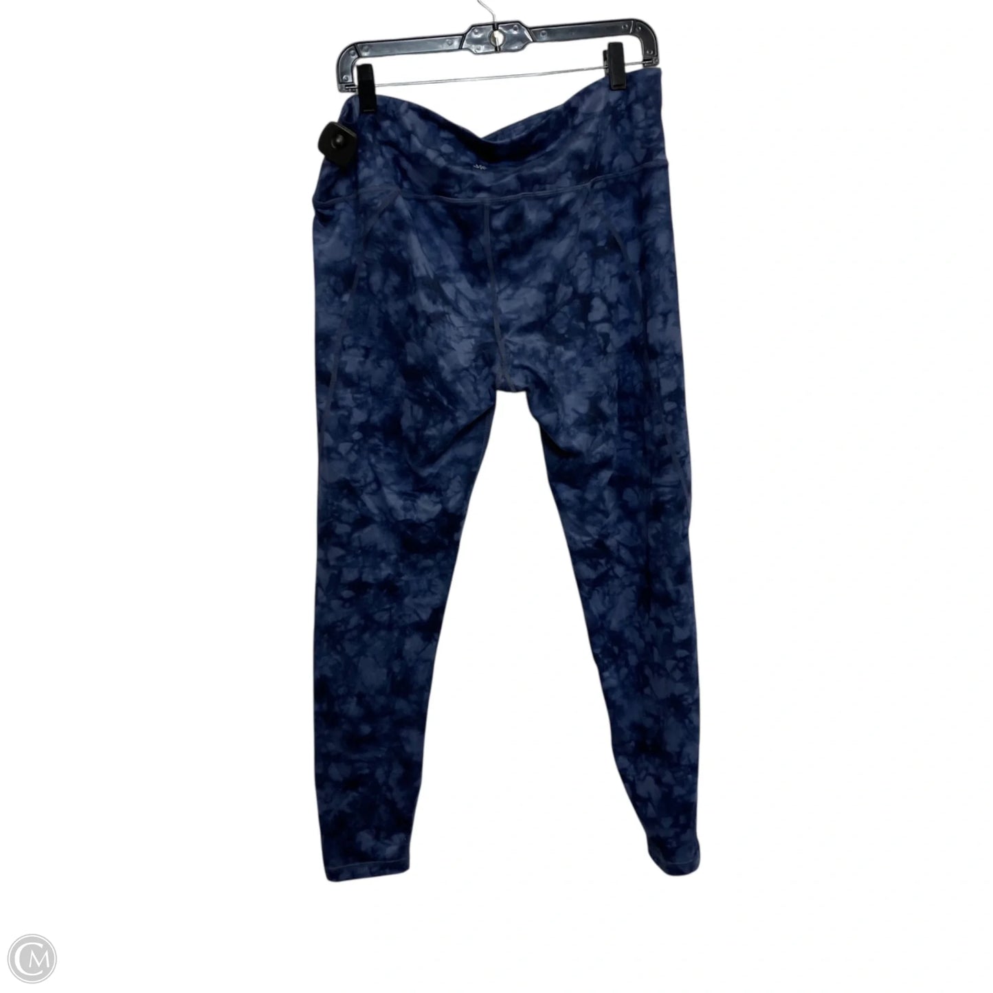 Athletic Leggings By Athleta In Blue, Size: Xl