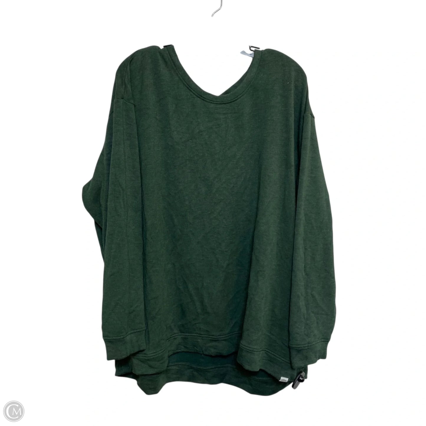Sweatshirt Crewneck By Orvis In Green, Size: 2x