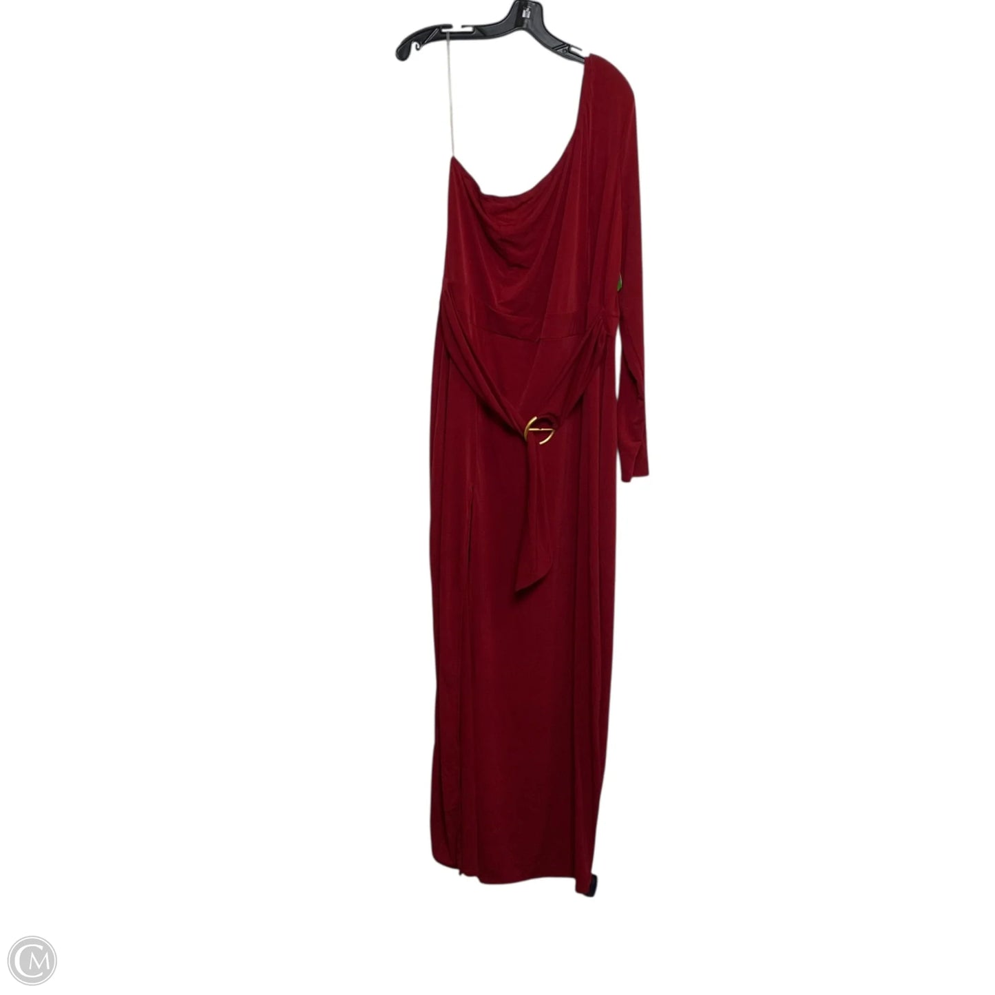 Dress Casual Maxi By Curvy Sense In Red, Size: 3x
