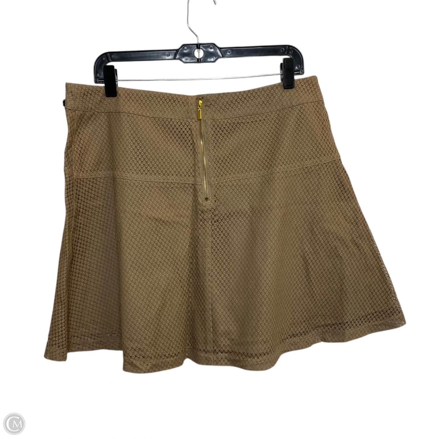 Skirt Mini & Short By New York And Co In Brown, Size: L