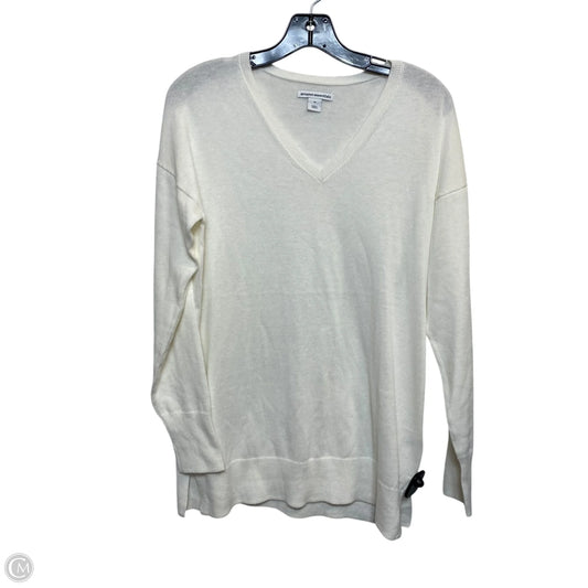 Top Long Sleeve By Amazon Essentials In White, Size: M