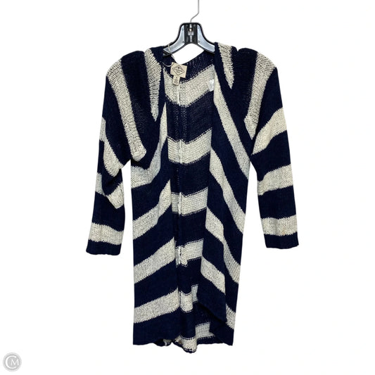 Cardigan By St Johns Bay In Blue & White, Size: M