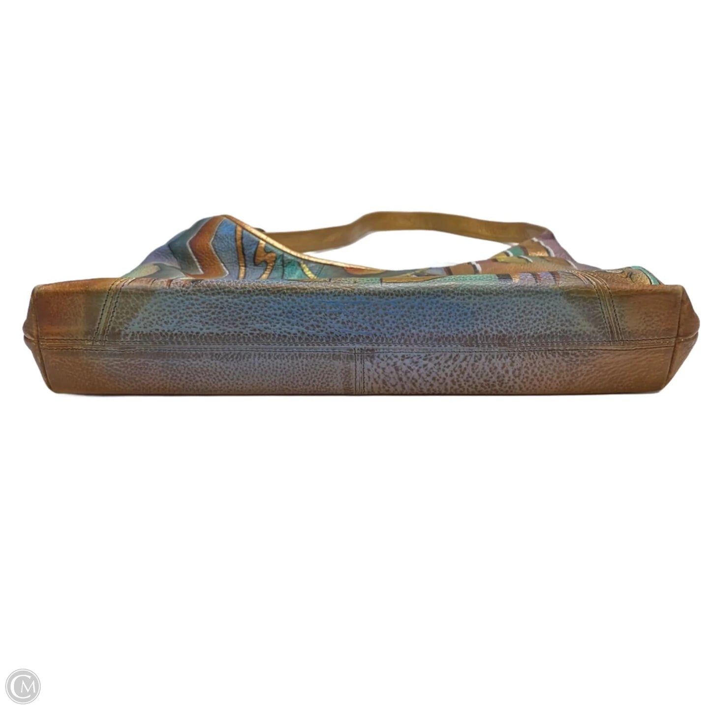 Crossbody Designer By Anuschka, Size: Medium