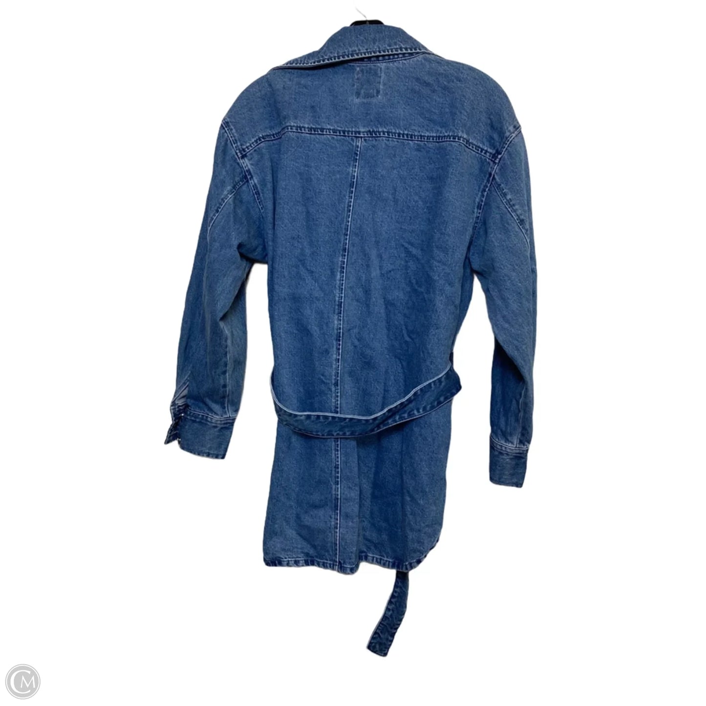 Jacket Denim By H&m In Blue Denim, Size: Xs