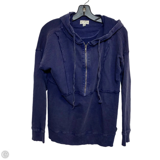 Top Long Sleeve By Wonderly In Blue, Size: S