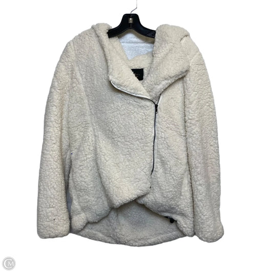 Jacket Fleece By Sweet Rain In Cream, Size: Xl