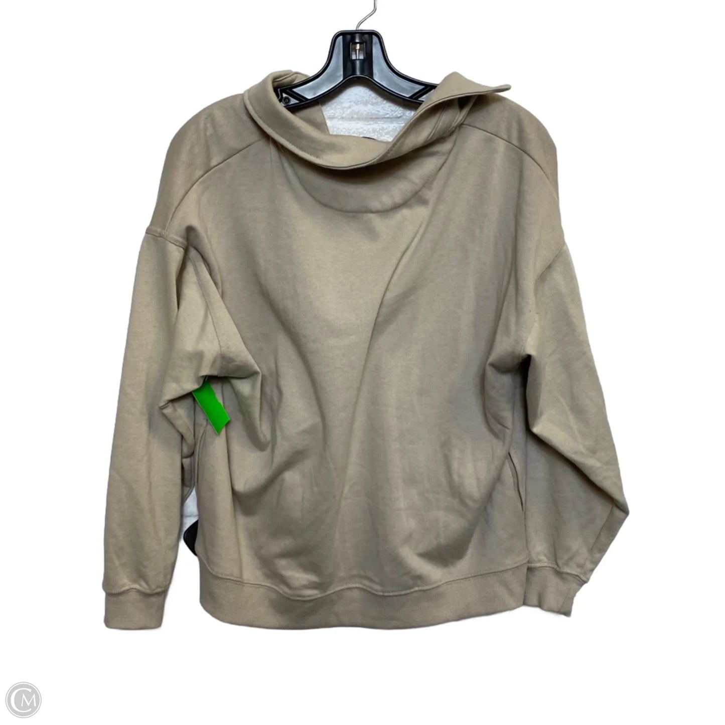 Top Long Sleeve By Better Together In Tan, Size: Xs