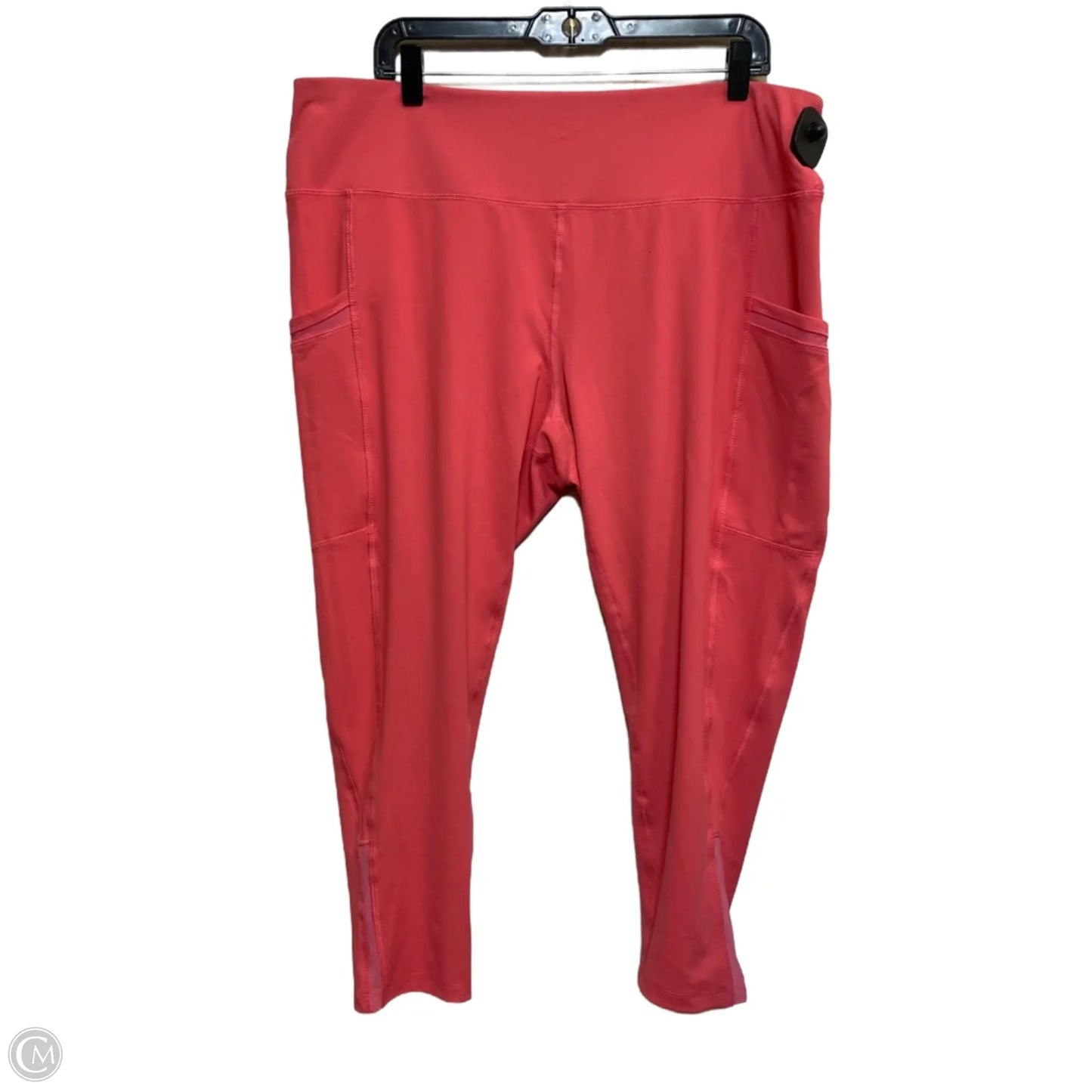 Athletic Leggings By Cato In Pink, Size: 2x