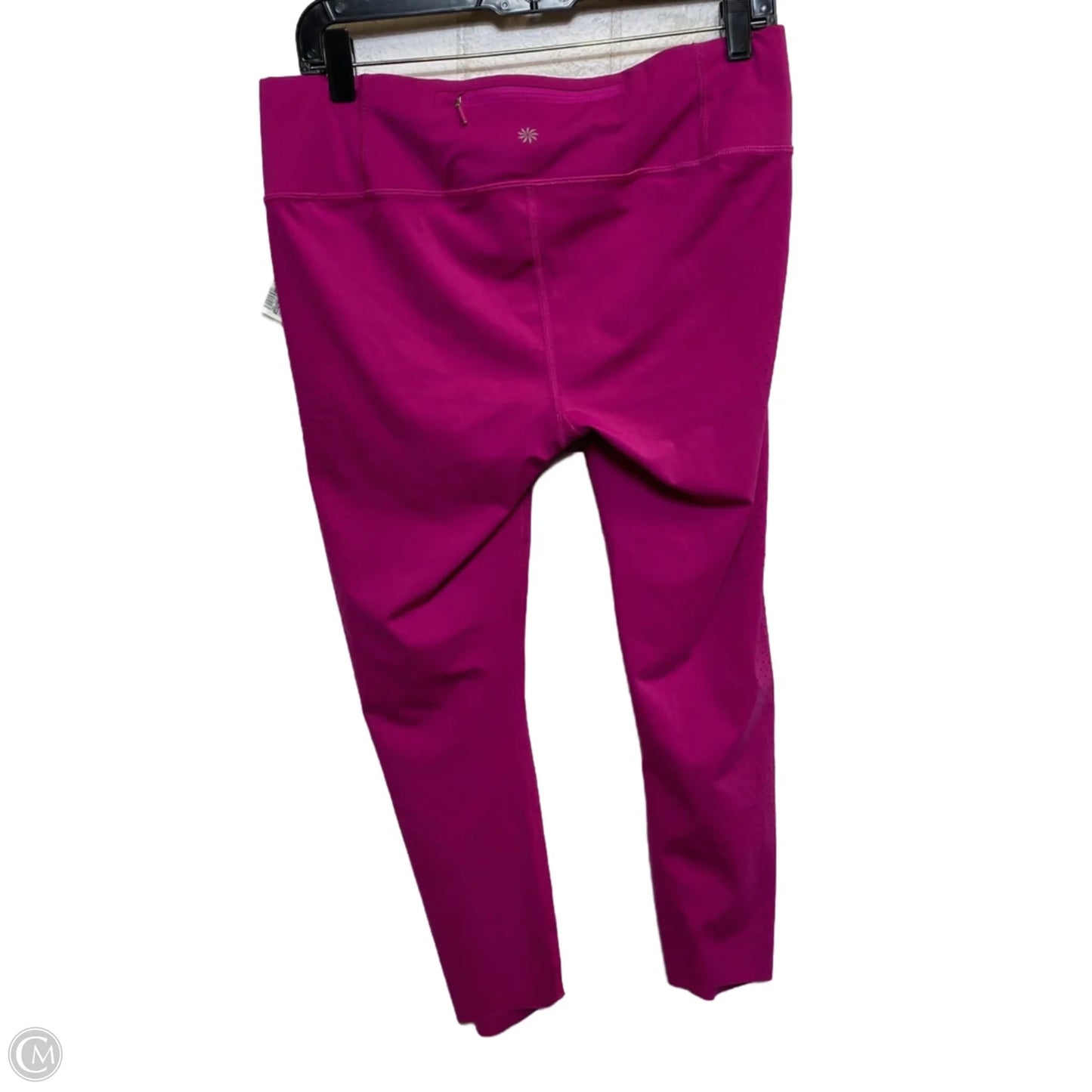 Athletic Leggings By Athleta In Pink, Size: M