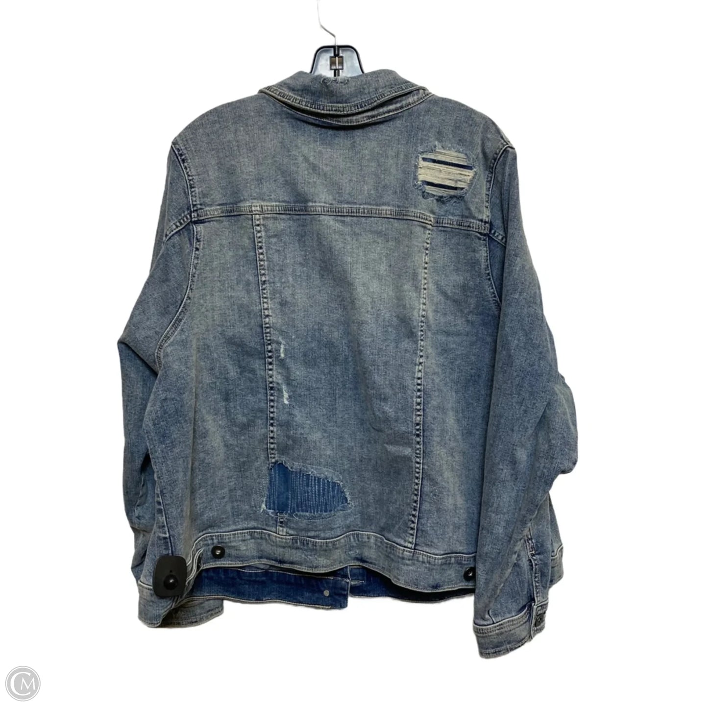 Jacket Denim By Torrid In Blue Denim, Size: 4x