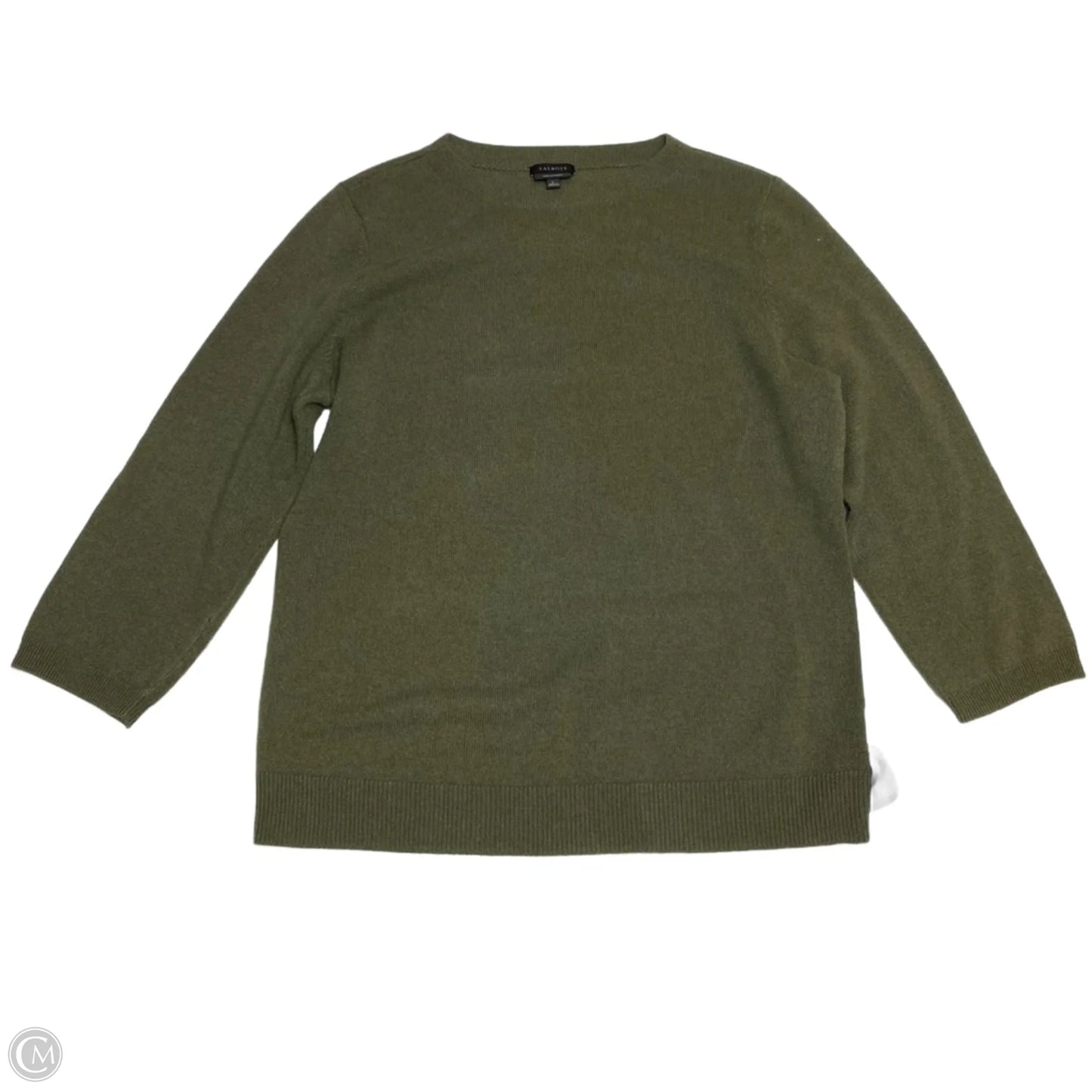 Sweater Cashmere By Talbots In Green, Size: L