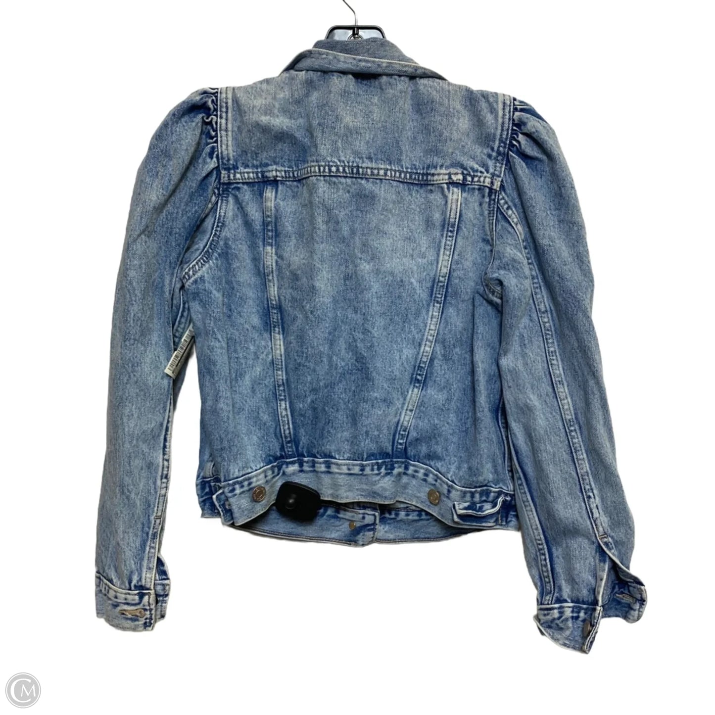 Jacket Denim By Gap In Blue Denim, Size: S