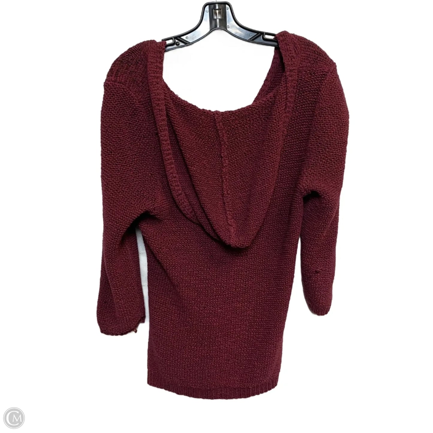 Sweater By Stamp 10 In Maroon, Size: M