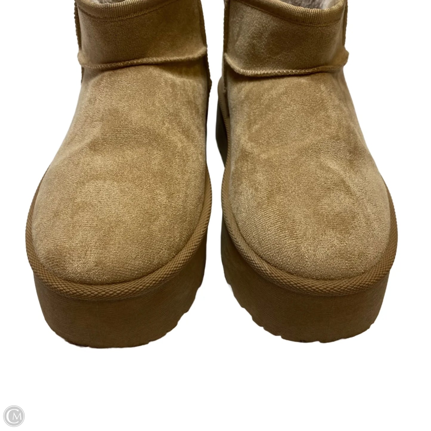 Boots Ankle Flats By Olivia & Kate In Cream, Size: 8.5