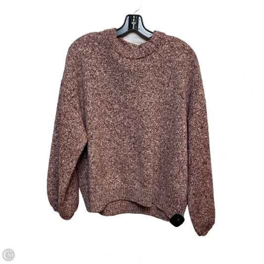 Sweater By J. Crew In Red & White, Size: 3x