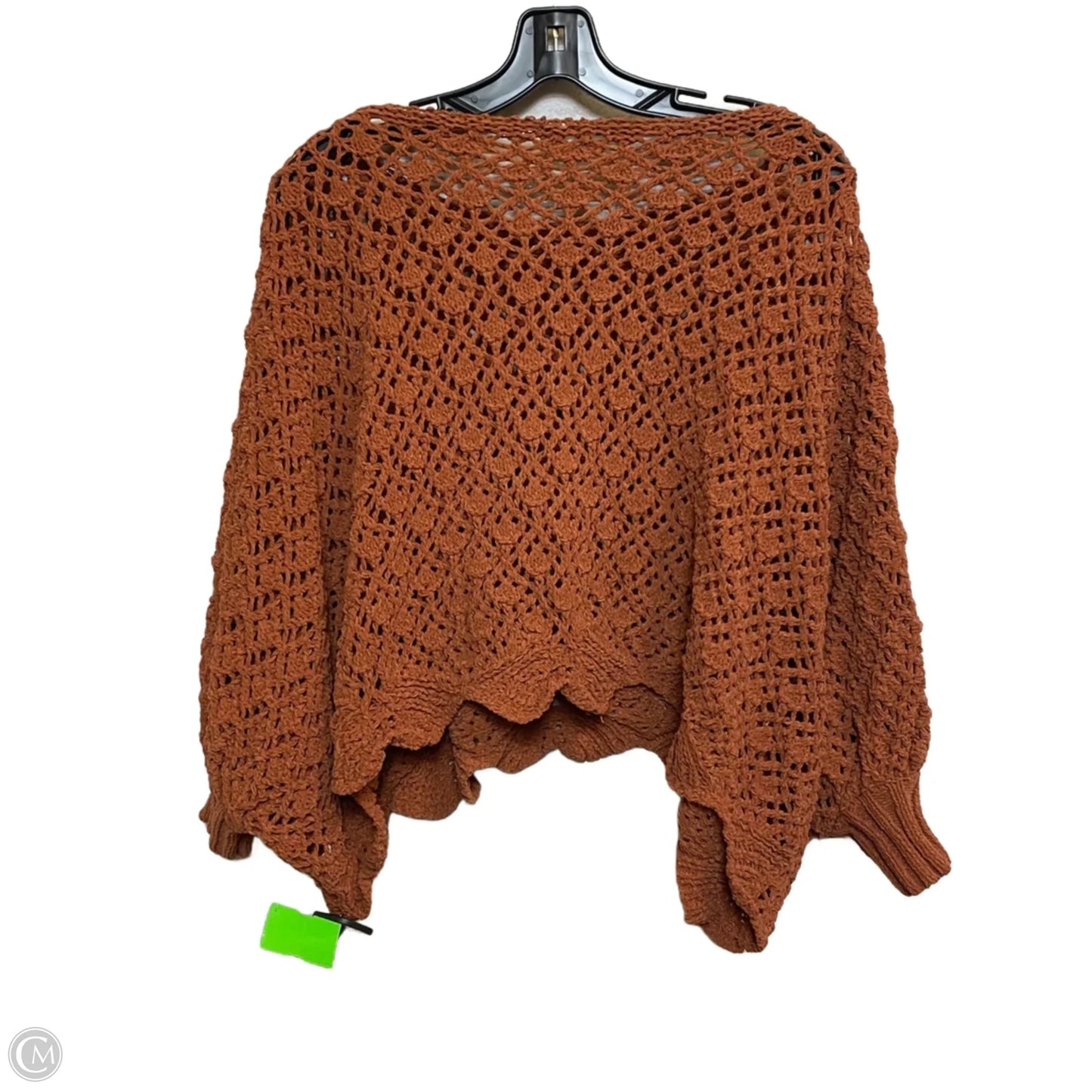 Top 3/4 Sleeve By Jessica Simpson In Brown, Size: S