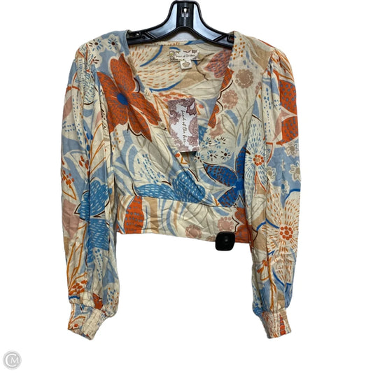 Top Long Sleeve By Band of the Free In Multi-colored, Size: Xs