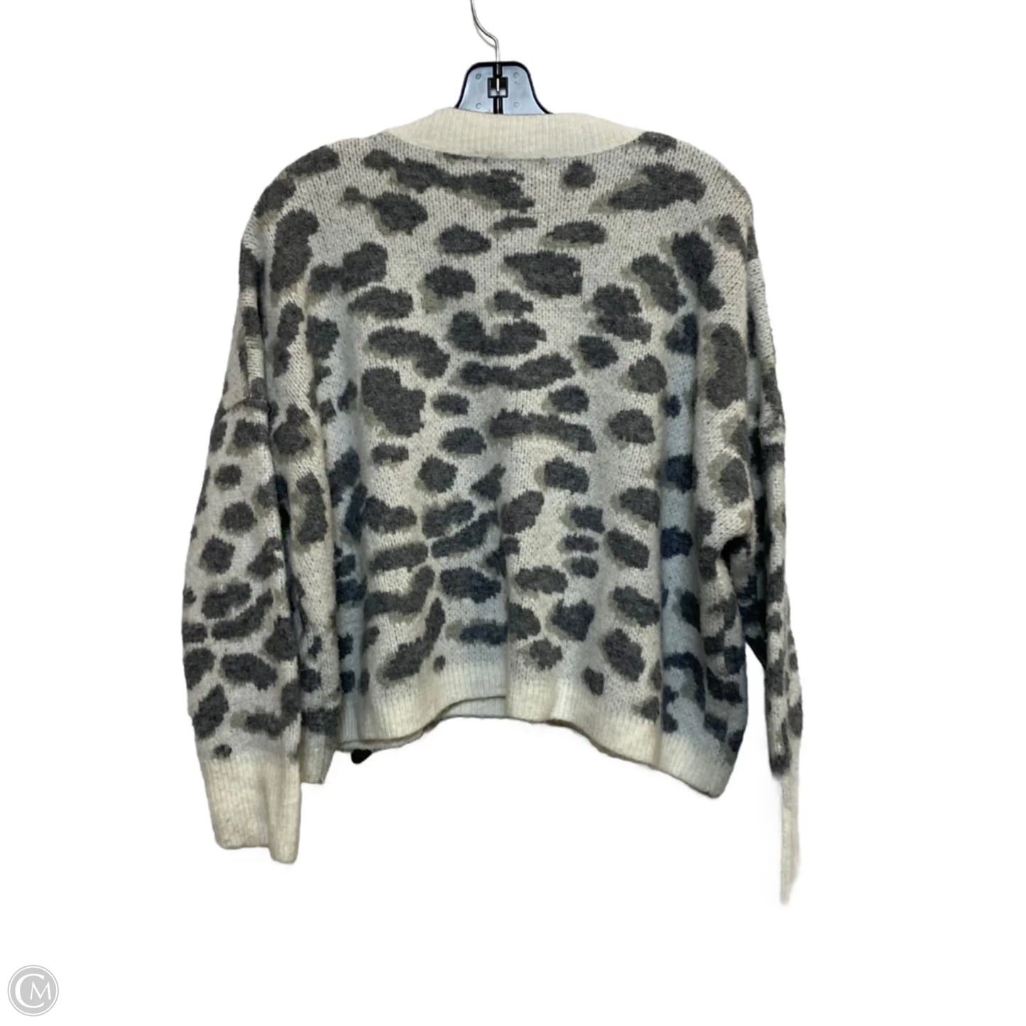 Sweater By Altard State In Grey & White, Size: M