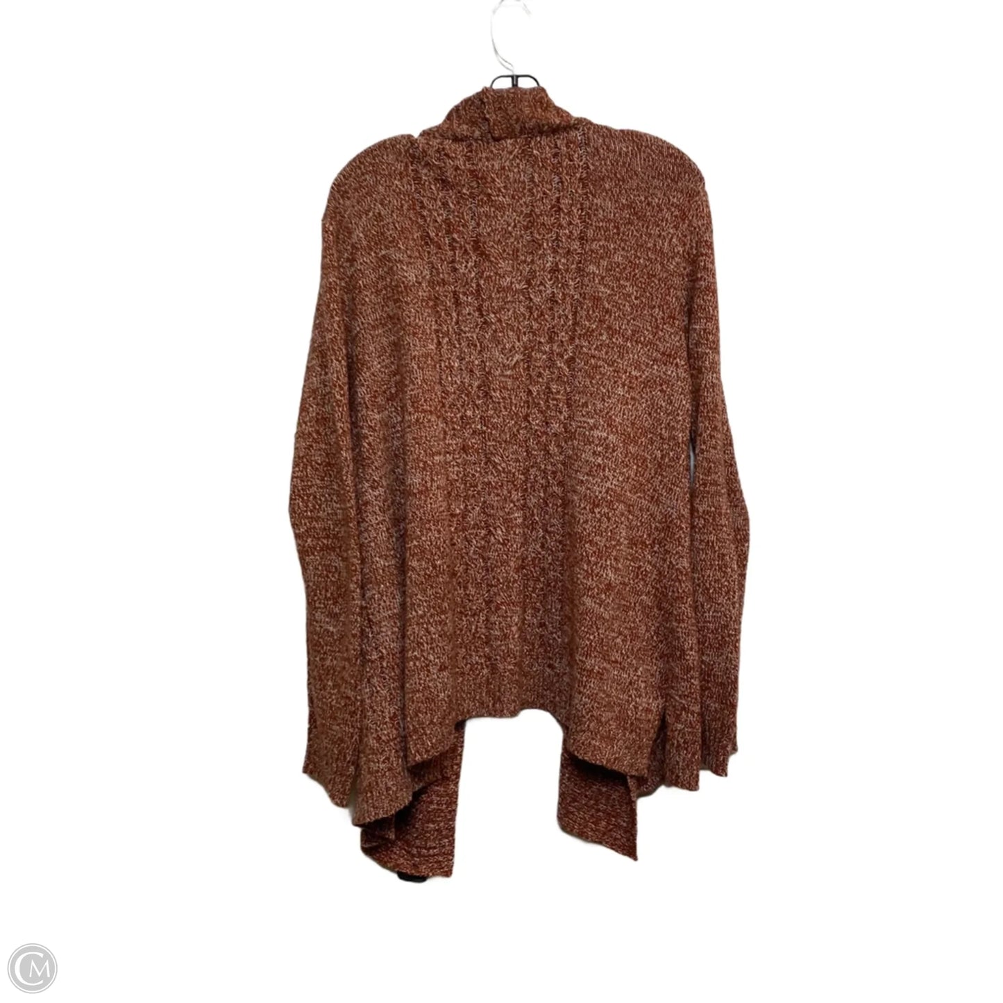 Cardigan By Madison Lilly In Brown & Cream, Size: L