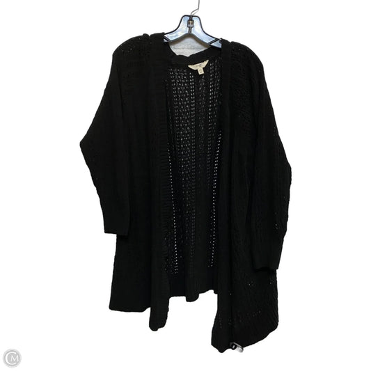 Cardigan By Terra & Sky In Black, Size: 2x