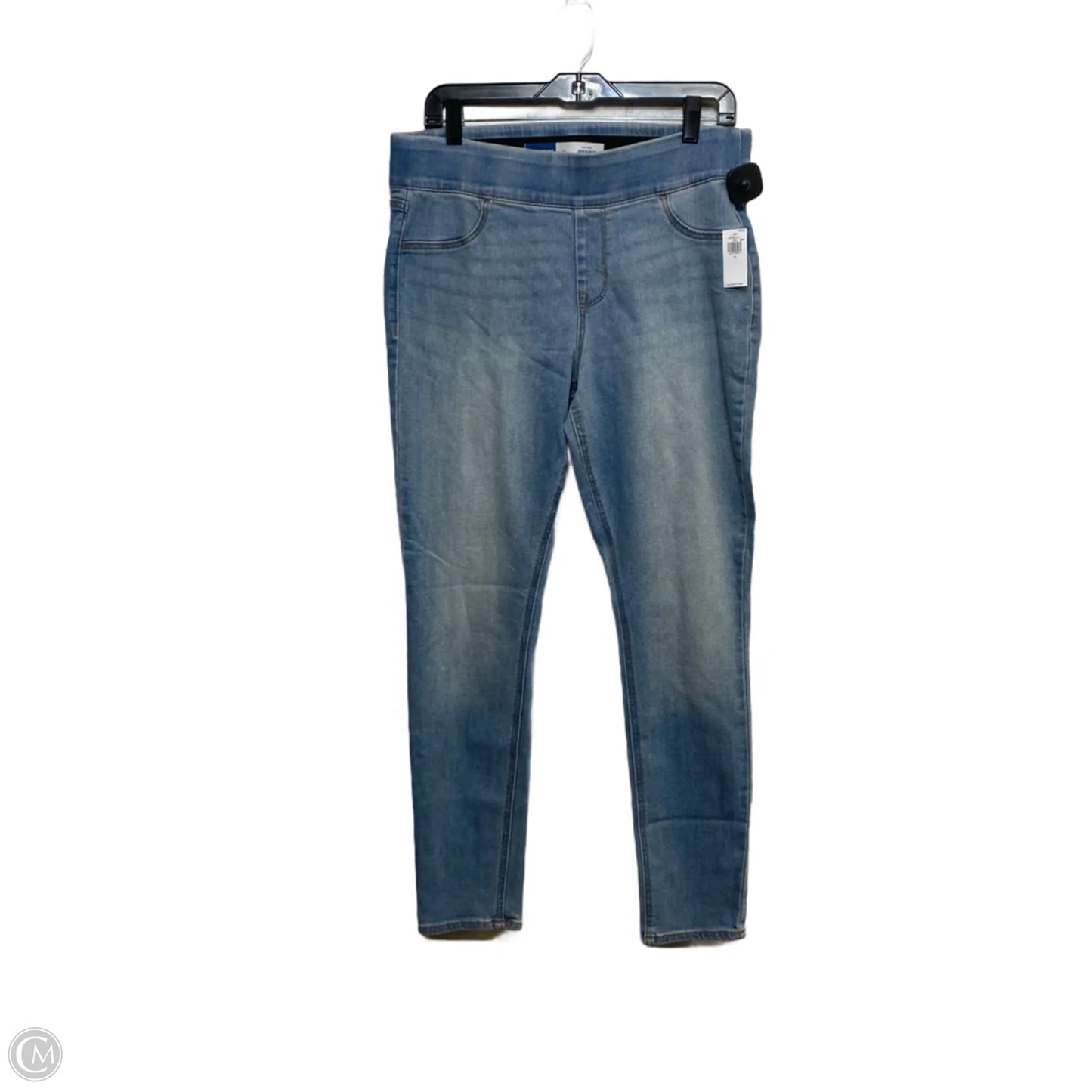 Jeans Skinny By Old Navy In Blue Denim, Size: 12