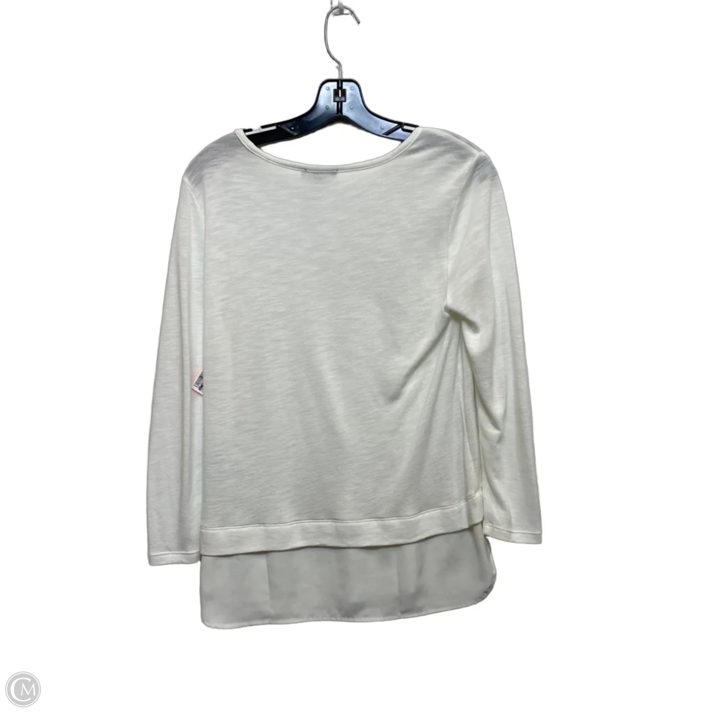 Top Long Sleeve By J. Crew In White, Size: S
