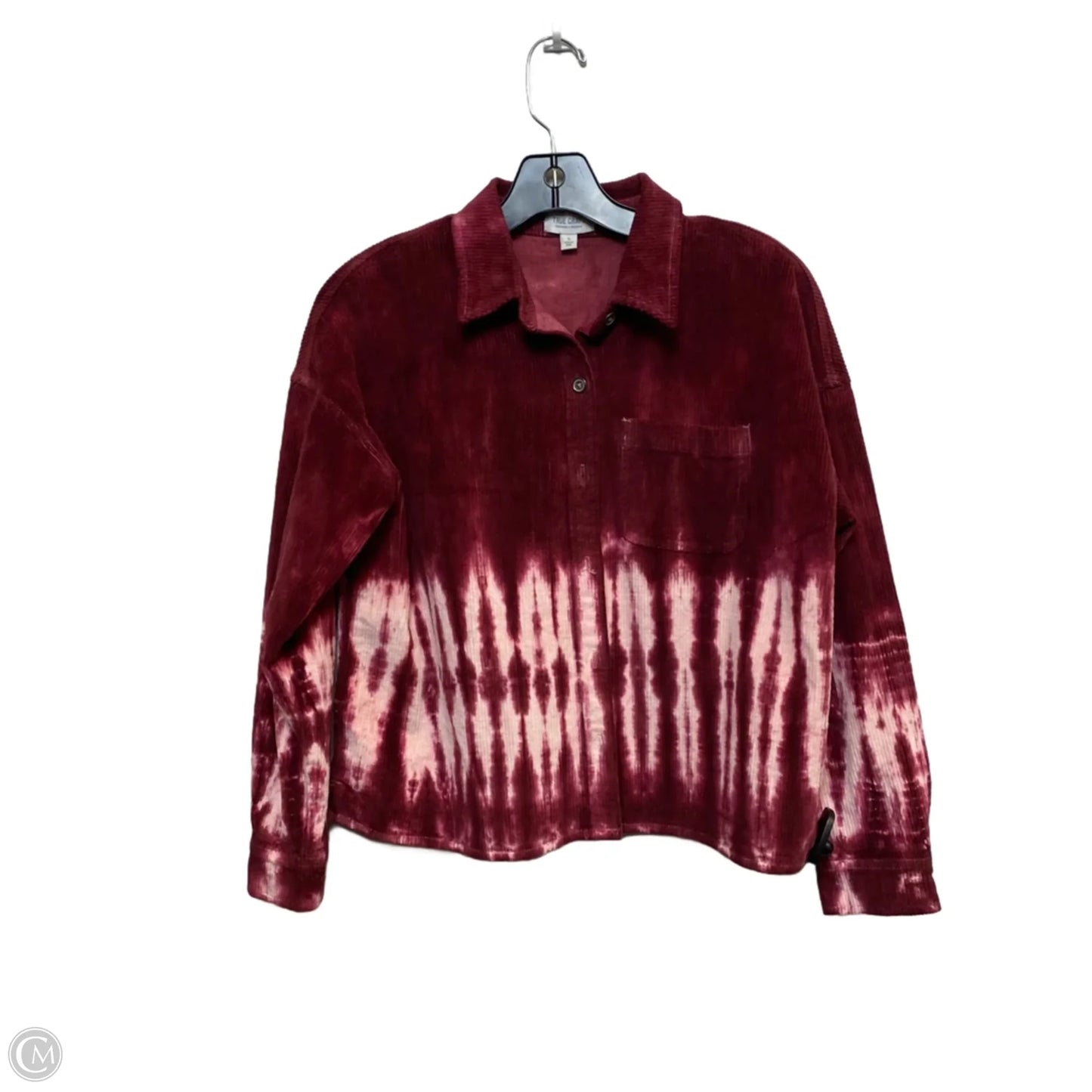 Top Long Sleeve By True Craft In Red, Size: S