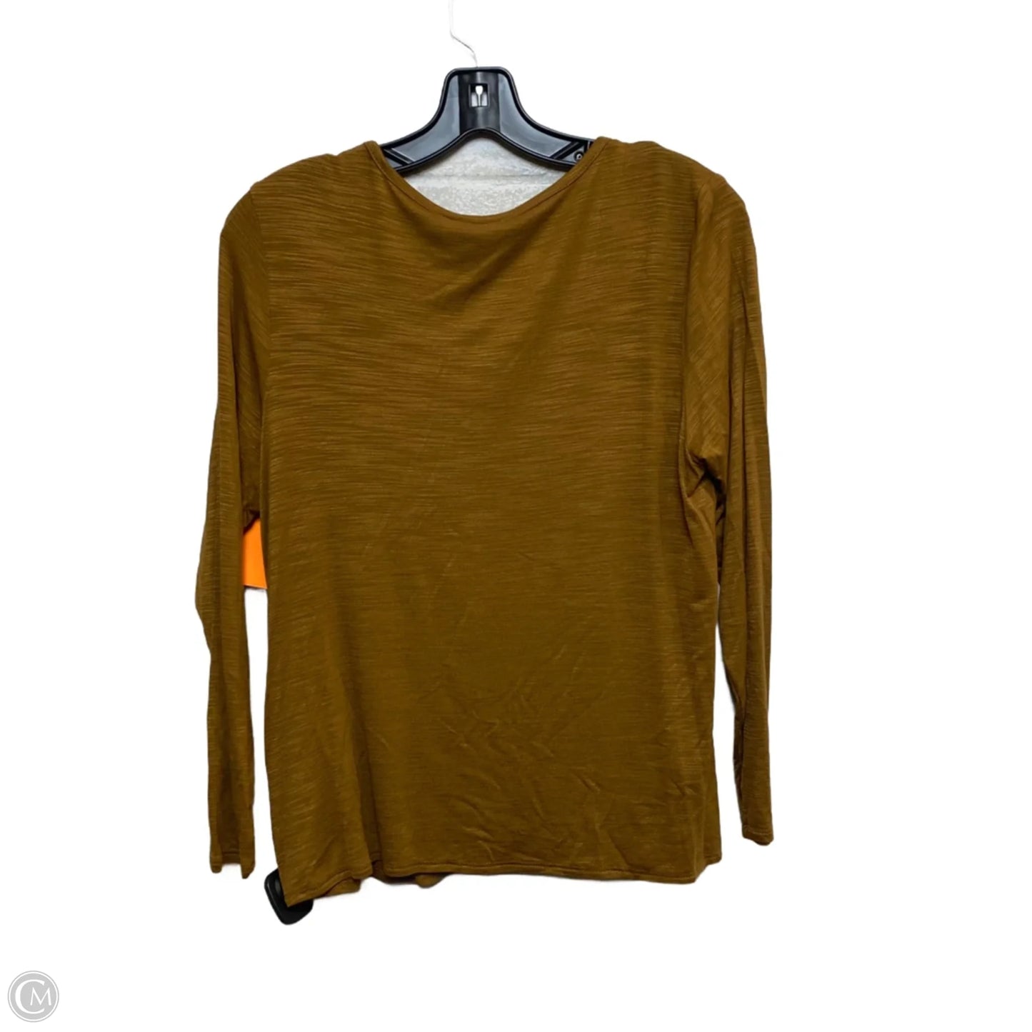 Top Long Sleeve Basic By Old Navy In Brown, Size: Xs