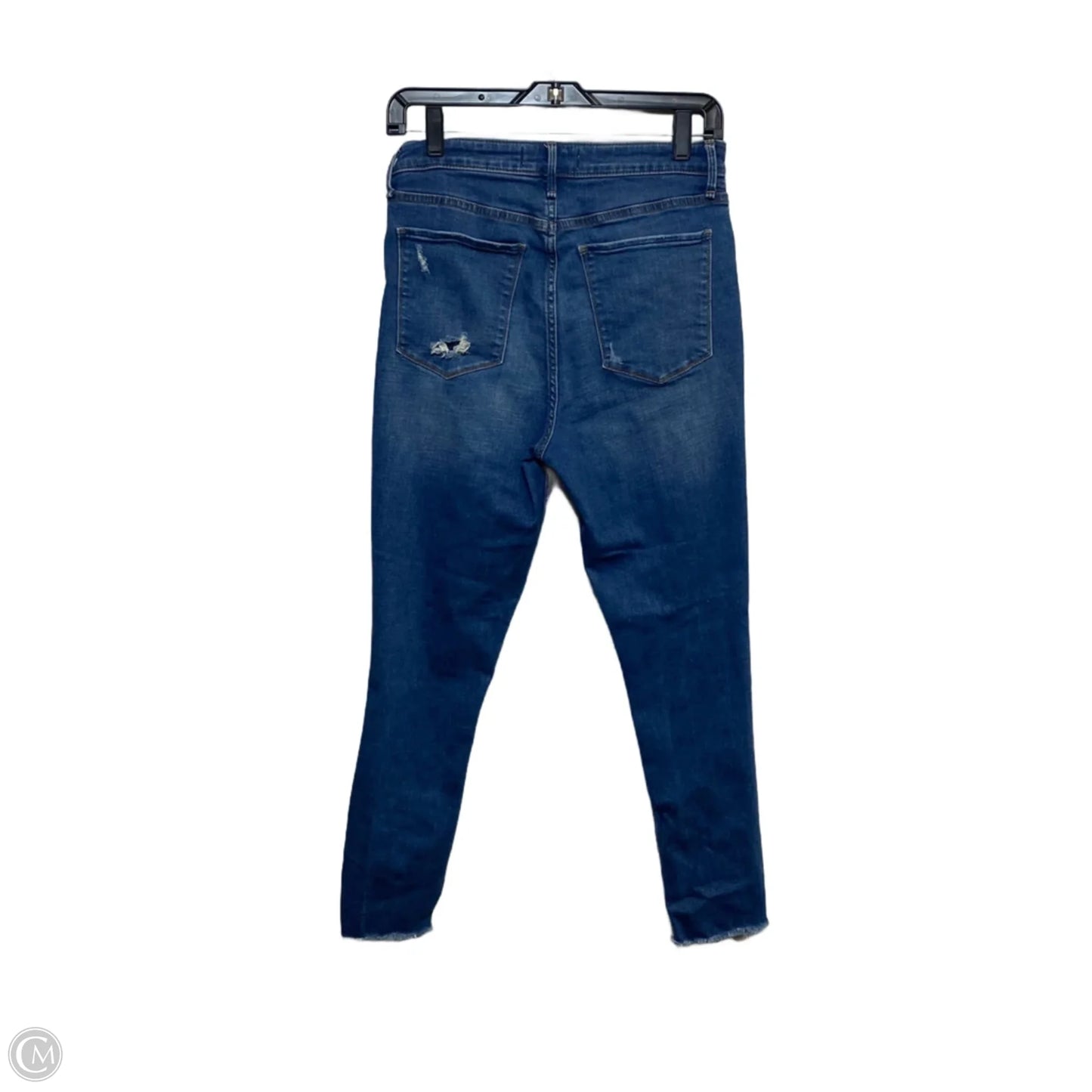 Jeans Skinny By Abercrombie And Fitch In Blue Denim, Size: 10