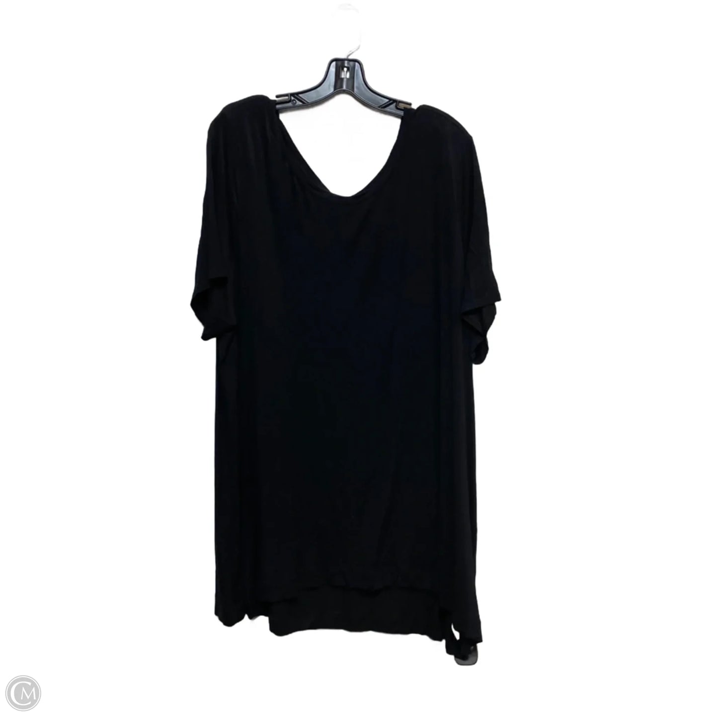 Top Short Sleeve By Old Navy In Black, Size: Xxl