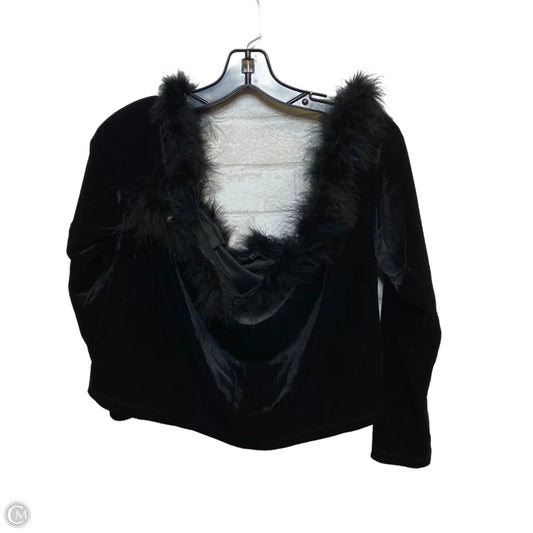 Top Long Sleeve By Forever 21 In Black, Size: 2x