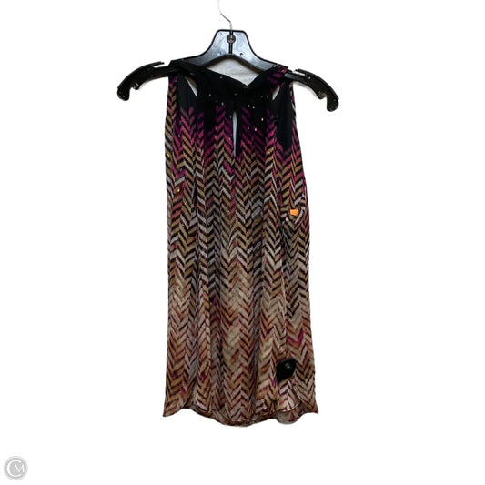 Top Sleeveless By White House Black Market In Black & Purple, Size: Xs