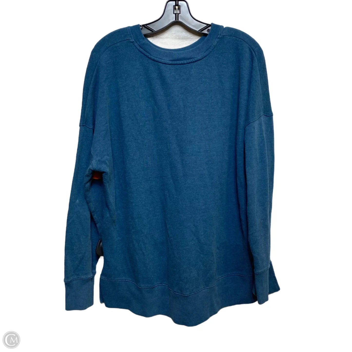 Top Long Sleeve By Time And Tru In Blue, Size: Xl