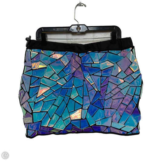 Skirt Mini & Short By Shein In Black & Purple, Size: 2x