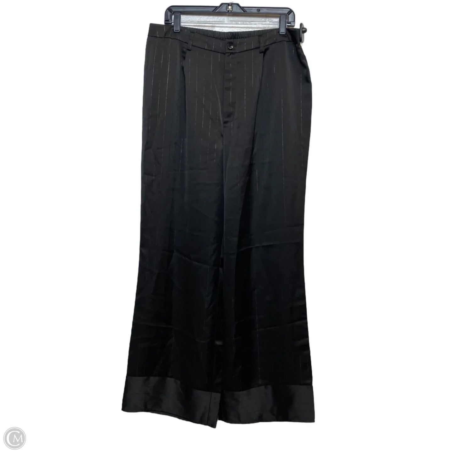 Pants Wide Leg By Versona In Black, Size: Xxl