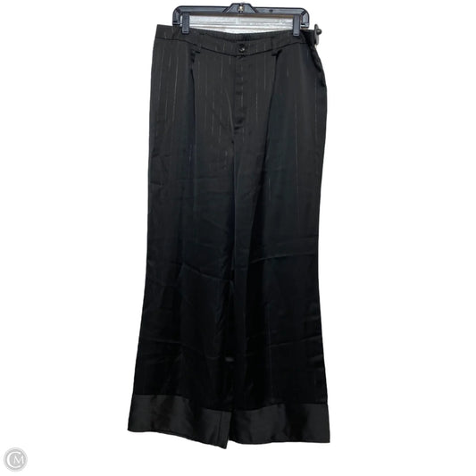 Pants Wide Leg By Versona In Black, Size: Xxl