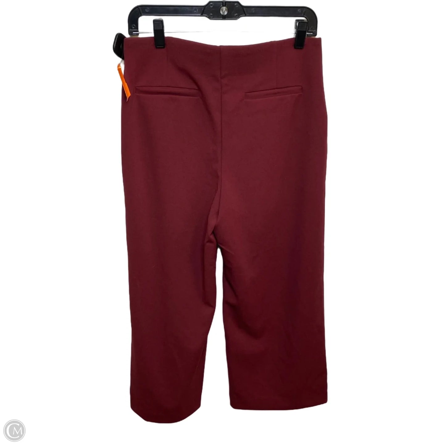 Pants Cropped By Loft In Red, Size: Mp