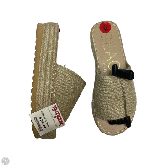 Sandals Heels Platform By Matisse In Cream, Size: 6