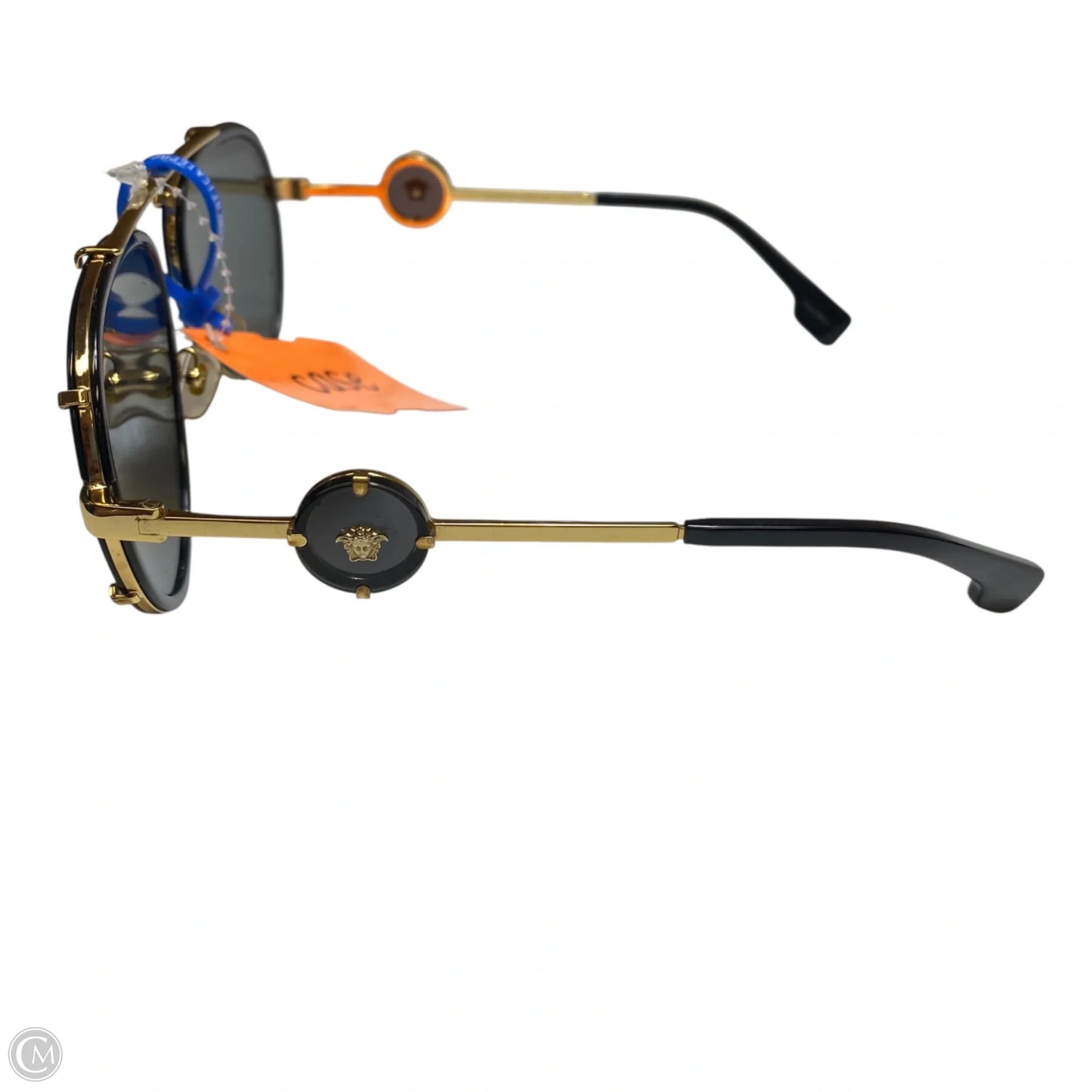 Sunglass Case Luxury Designer By Versace, Size: Medium