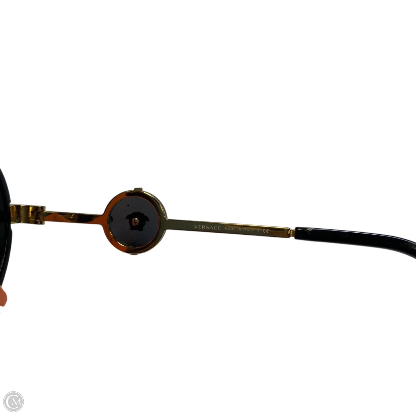 Sunglass Case Luxury Designer By Versace, Size: Medium