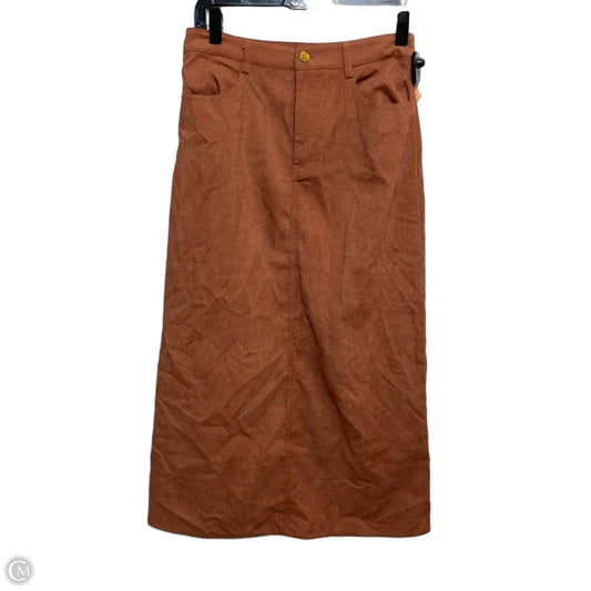 Skirt Maxi By Le Lis In Orange, Size: S